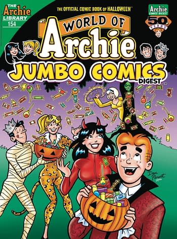 Cover image for WORLD OF ARCHIE JUMBO COMICS DIGEST #154