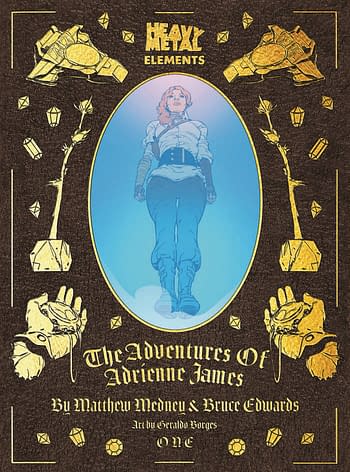 Cover image for ADVENTURES OF ADRIENNE JAMES #1 (OF 12)