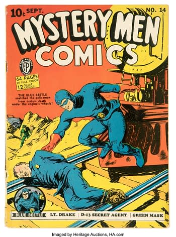 Mystery Men Comics #14 (Fox, 1940)