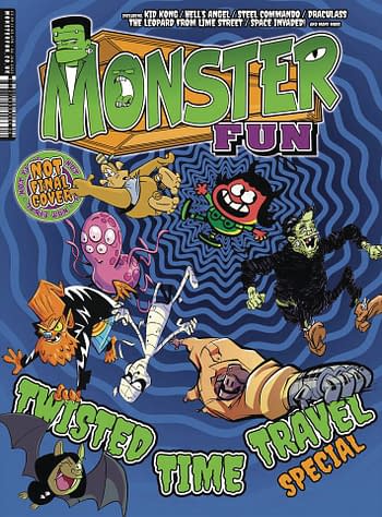 Cover image for MONSTER FUN TWISTED TIME TRAVEL SPECIAL 2023