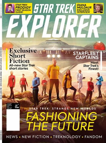Cover image for STAR TREK EXPLORER MAGAZINE #9 NEWSSTAND ED