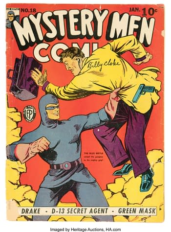 Mystery Men Comics #18 (Fox, 1941)