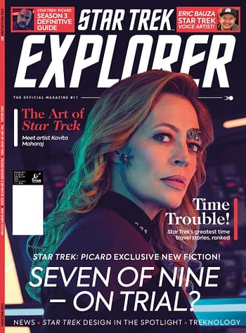 Cover image for STAR TREK EXPLORER MAGAZINE #11 NEWSSTAND ED