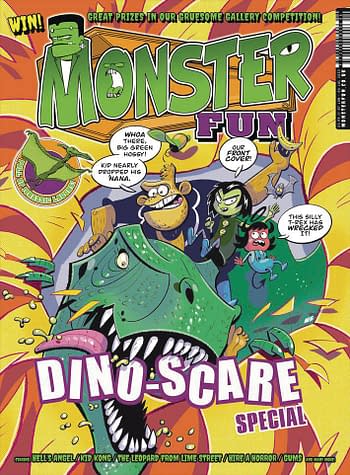 Cover image for MONSTER FUN DINO-SCARE SPECIAL 2023