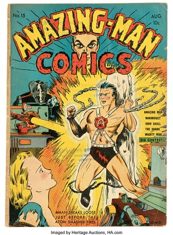 Amazing-Man Comics #15 (Centaur, 1940)