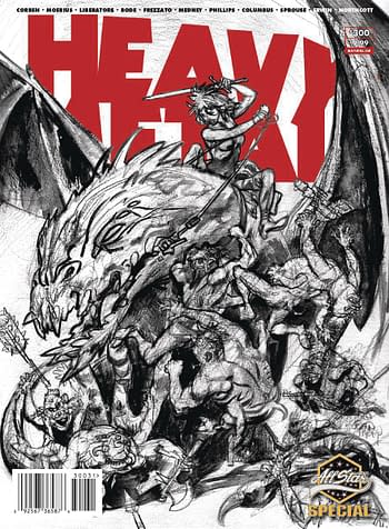 No, Jonathan Hickman Will Not Write Heavy Metal Magazine #300