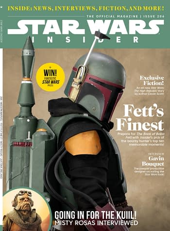 Cover image for STAR WARS INSIDER #206 NEWSSTAND ED