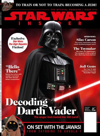 Cover image for STAR WARS INSIDER #214 NEWSSTAND ED