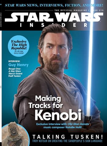 Cover image for STAR WARS INSIDER #215 NEWSSTAND ED