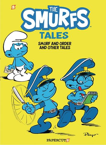 Cover image for SMURF TALES GN VOL 06 SMURF AND ORDER & OTHER TALES