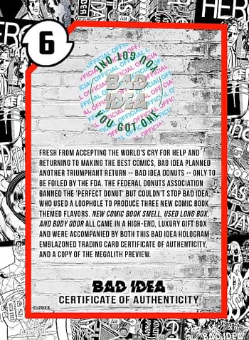 Now Bad Idea Is Doing Trading Cards - But Only for Donuts