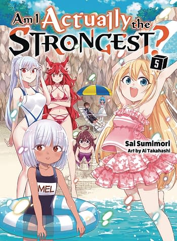 Cover image for AM I ACTUALLY THE STRONGEST L NOVEL VOL 05