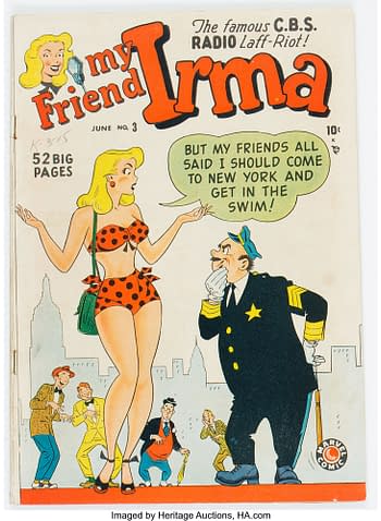 Dan DeCarlo's Pretty, Charming Work on My Friend Irma, up for Auction