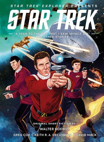 Cover image for STAR TREK EXPLORER YEAR TO DAY SAW MYSELF DIE SC