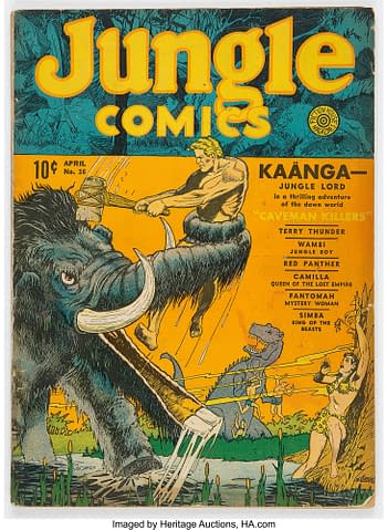 Jungle Comics #16 (Fiction House, 1941)
