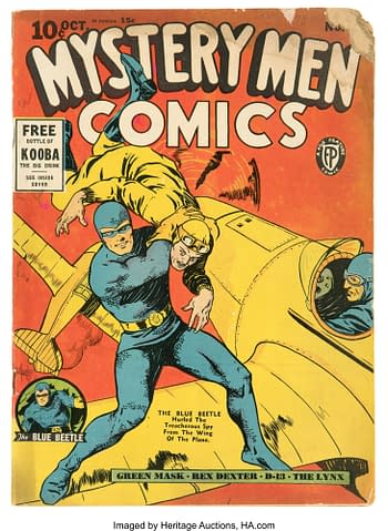 Mystery Men Comics #15 (Fox, 1940)