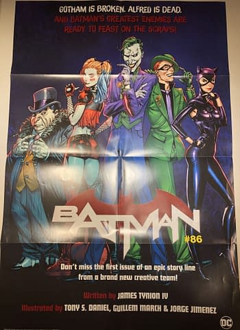 Promotional Posters That Comic Stores Get – Batman #86 promo artwork, Iron Man 2020, Star, & More
