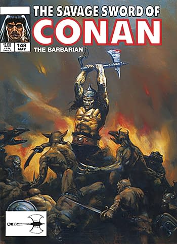 Cover image for SAVAGE SWORD OF CONAN ORIG OMNIBUS DIRECT MKT GN VOL 11 (MR)