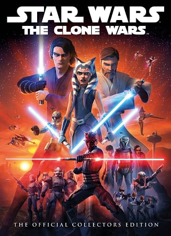 Cover image for STAR WARS CLONE WARS OFFICIAL COLL ED HC