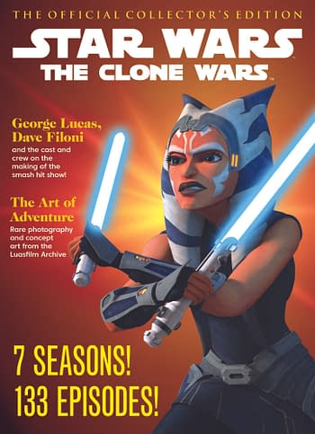 Cover image for STAR WARS CLONE WARS OFFICIAL COLL ED SC NEWSSTAND