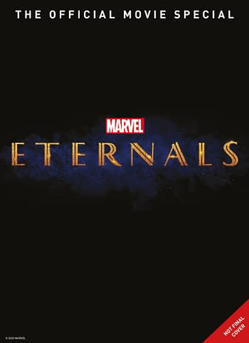 Cover image for MARVEL STUDIOS ETERNALS OFFICIAL MOVIE SPECIAL HC (RES)