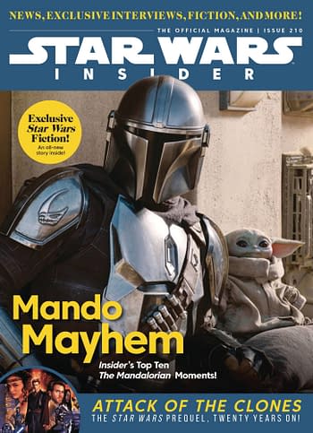 Cover image for STAR WARS INSIDER #210 NEWSSTAND ED