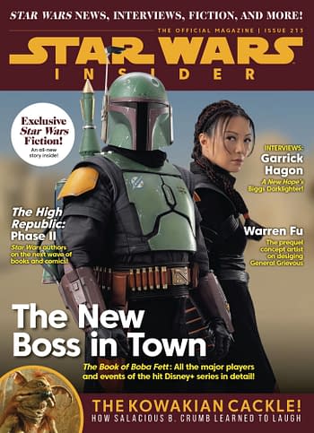 Cover image for STAR WARS INSIDER #213 NEWSSTAND ED