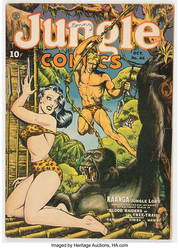 The Lost World of Fiction House's Jungle Comics, Up for Auction