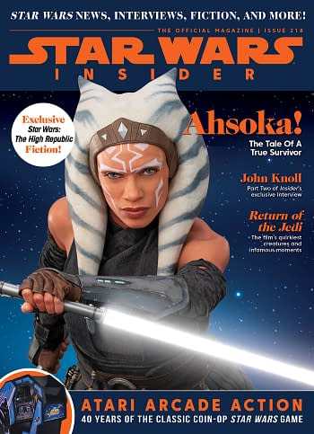 Cover image for STAR WARS INSIDER #218 NEWSSTAND ED