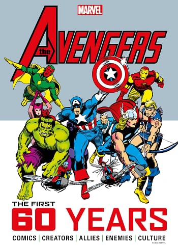 Cover image for AVENGERS FIRST 60 YEARS HC