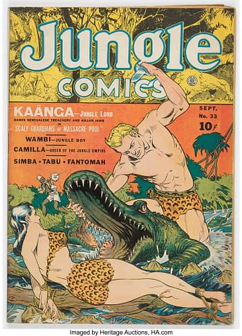 Jungle Comics #33 (Fiction House, 1942)