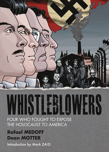 Cover image for WHISTLEBLOWERS FOUR WHO FOUGHT TO EXPOSE HOLOCAUST TP