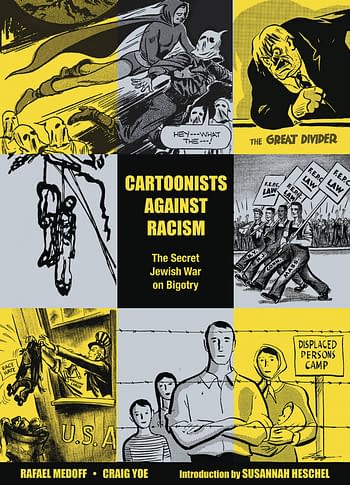 Cover image for CARTOONISTS AGAINST RACISM SECRET JEWISH WAR ON BIGOTRY TP (