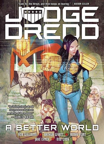 Cover image for JUDGE DREDD A BETTER WORLD TP