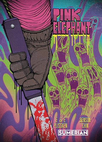 Cover image for THE PINK ELEPHANT #2 (OF 3) CVR B CHIN (MR)