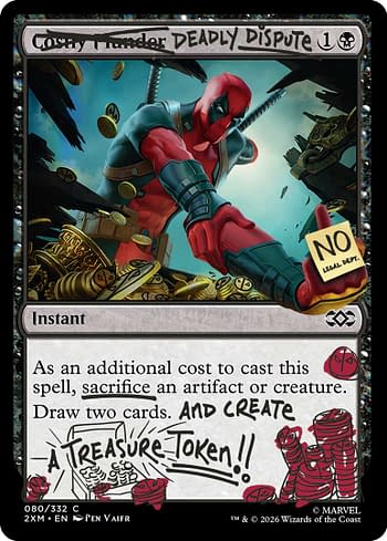 Marvel's Deadpool Returns For Next Magic: The Gathering Secret Lair