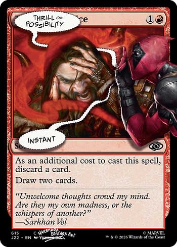 Marvel's Deadpool Returns For Next Magic: The Gathering Secret Lair