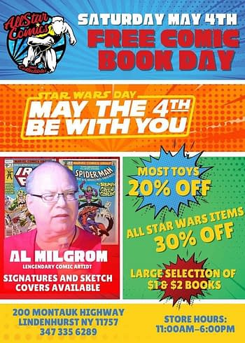 135 Comic Shops With Added Guests And Sales For Free Comic Book Day