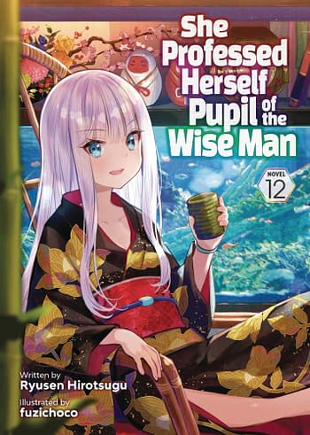 Cover image for SHE PROFESSED HERSELF PUPIL OF WISE MAN LIGHT NOVEL VOL 12 (