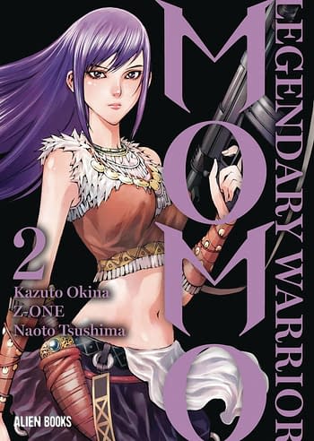 Cover image for MOMO LEGENDARY WARRIOR GN VOL 02 (OF 3) (RES)