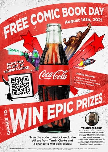 Free Comic Book Day Coca-Cola Poster - Not Working? Fixed!