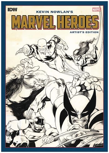 Cover image for KEVIN NOWLAN MARVEL HEROES ARTIST ED HC