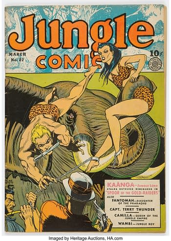 Jungle Comics #27 (Fiction House, 1942)