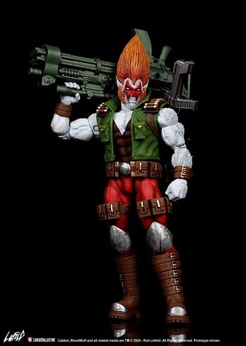 Rob Liefeld Action Figures For Bloodstrike And Bloodwulf For 2024