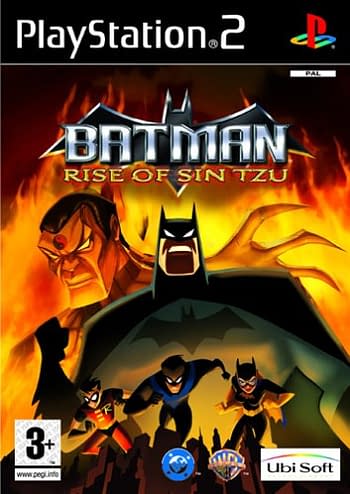 Batman Rise of Sin Tzu PS2 Cover
