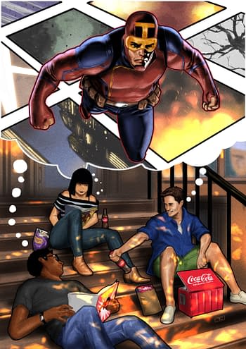 Free Comic Book Day Coca-Cola Poster - Not Working? Fixed!