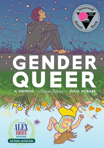 Cover image for Gender Queer: A Memoir Deluxe Edition