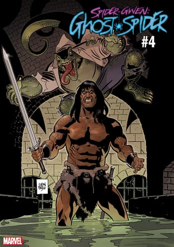 It's Conan Vs Marvel On Variant Covers in December and January