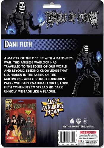Cradle of Filth Gets A Heavy Metal Comic And An Action Figure Line