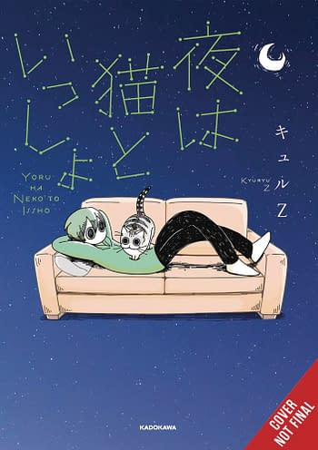 Cover image for NIGHTS WITH A CAT GN VOL 01